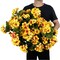 Pack of 4 Artificial Geraniums – 17.7” Silk Fall Flower Bushes in Red & Yellow for Indoor & Outdoor Home, Garden, Wedding, Table Centerpieces, and Seasonal Décor